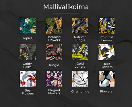 LED-Valaistuksella Varustettu Koristeellinen Peili Eteiseen - Ancient Pattern #8