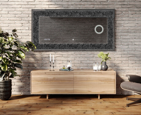 Taustavalaistu Koristeellinen Peili LED - Dark Elegance #4