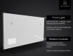 Peili kylpyhuoneen LED SMART L77 Apple #5